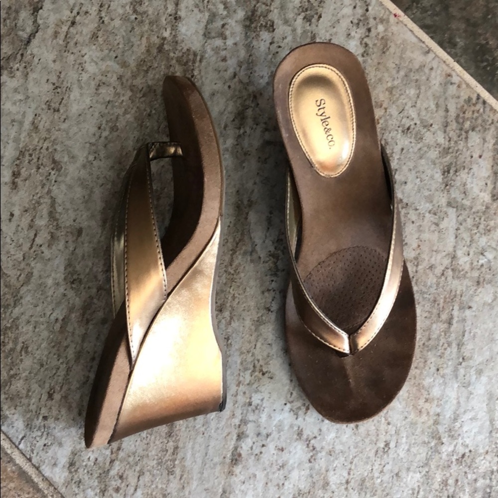 🛍STYLE & CO. Wedge sandals